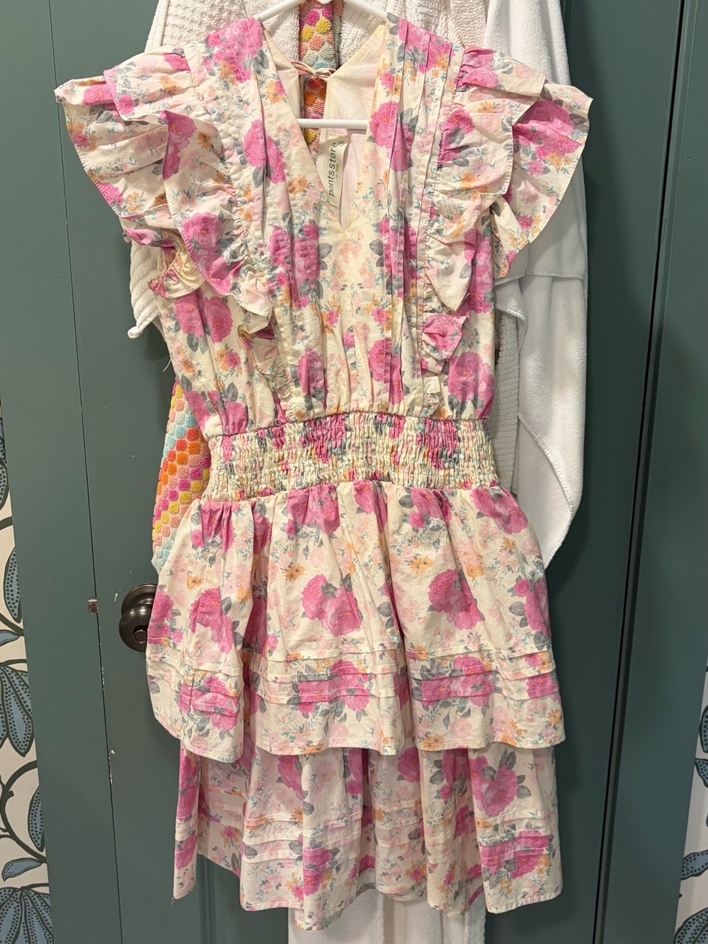 Pants Store Pink Floral Dress